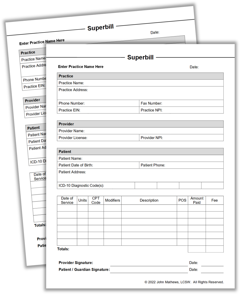 Superbill in Medical Billing
